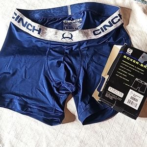 Cinch, men's boxer briefs, Arenaflex Base layer. Lg-blue